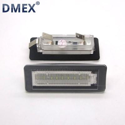 China Popular License Plate Light DMEX Radio In Law LED Auto Number Plate Light For Benz Smart For Two for sale