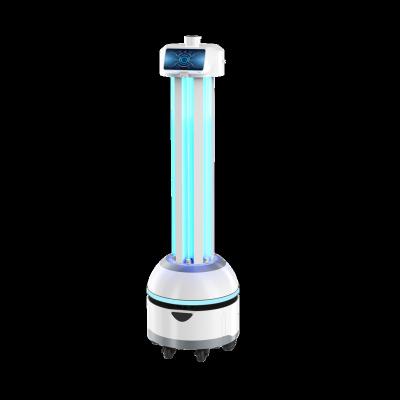 China Commercial Advoidance 2022 Obstacle 2022 Robot Sterilizer Professional Remote Navigation UV C Robot UV Sterilization for School and Church for sale