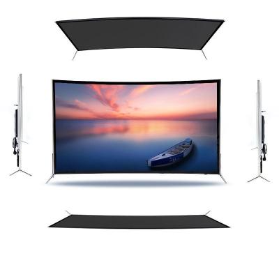 China Factory Wholesale Cheap Smart TV Hotel TV 55 Inch Led Curved Smart Android Extreme-thin 4K Televisions for sale