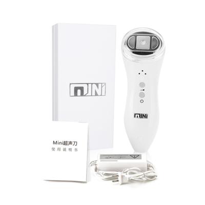 China Skin Tightening High Intensity Focused Ultrasound Home Use Hifu Ultra Mini Handheld Facial Lift Face Lift Machine for sale