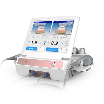 China Skin tightening Two-handle dual control hifu - 7 d 20000 shot 7d hifu smart body and face slimming machine for sale