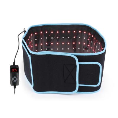 China Body Slimming Home Use Red Light Therapy Portable Infrared Light Support Belt Led 660 Weight Loss Lipo Laser Anti Aging Belt for sale