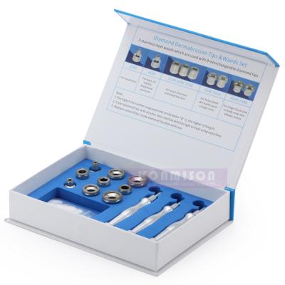 China Skin Revitalizer Diamond Dermabrasion Tips and Magic Wands Set Diamond Microdermabrasion Tips for sale