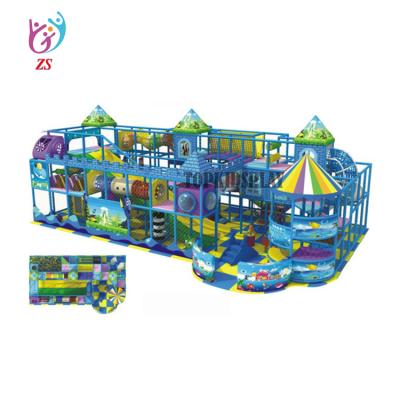 China Indoor Soft Kindergarten Playground Ocean Playground Amusement Park Kids Plastic Kindergarten Pirate 1 Set 2 >3 Years Old NC of years; ZHE for sale