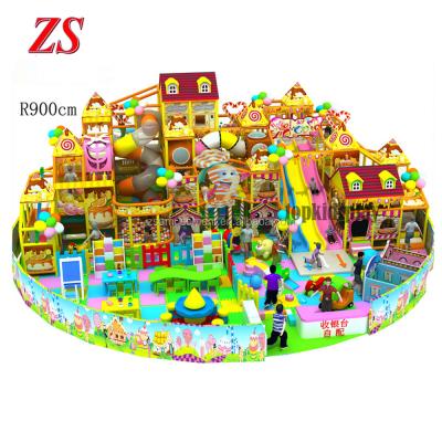 China 3-12years ZS Good Quality Indoor Kids Playground Equipment for sale