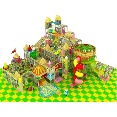 China Topkidsplay Theme Series Children Plastic Commercial Naughty Castle Equipment Indoor Playground for sale