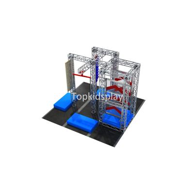 China School Plastic Playground Movable Indoor Playground Kids Ninja Warrior Obstacle Course For Sale Kids >8 Years Available NC 88-188; ZHE for sale