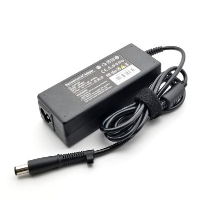 China LAPTOP 90W 19V 4.74A Black DC to AC Laptop Power Adapter Connector for HP for sale