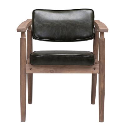 China High quality high quality wood leather chair for hotel furniture for sale