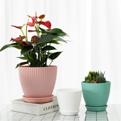 China Nordic modern multifunctional bonsai plastic pots for flower plant plastic pots for sale