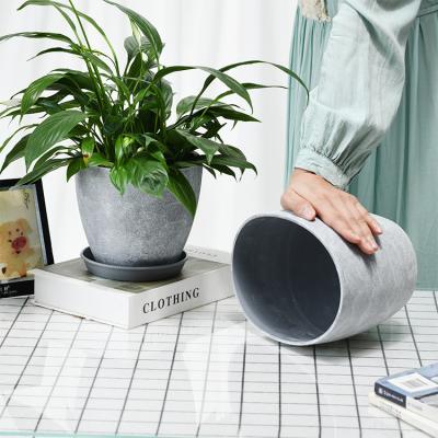 China Low MOQ of flower pot modern Nordic biodegradable frp flower pot style OEM/ODM home for sale