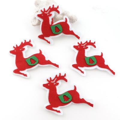 China Handmade Felt Chirstmas Decor Christmas Deer Ornaments Swedish Santa Claus Dwarf Gifts Christmas Tree Room Wall Decoration for sale