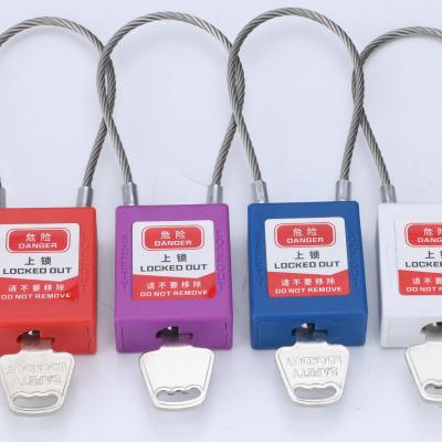 China Made from steel and plastic. Steel cable is cable gun trigger lock luggage lock armored door lock for sale