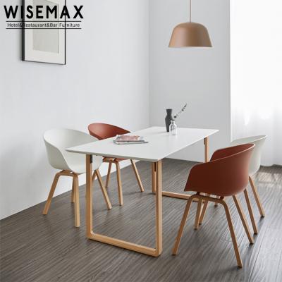 China Other Hot Selling Nordic Style Luxury Dining Table Set Home Table And Chairs Living Room Modern Dining Table for sale