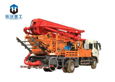 China Durable Boom Pump Truck 29 Theory Pumping Times Remote Fault Diagnosis Function for sale