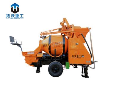 China Railway Tunnels Portable Small Cement Mixer , Mini Mix Concrete Pump for sale