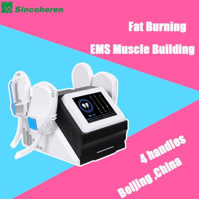 China Skin Tightening Portable 4 Femsculpting Handles EMS Neo Muscle Stimulator Machine Sinco EMSlim RF Body Sculpting Machine for sale