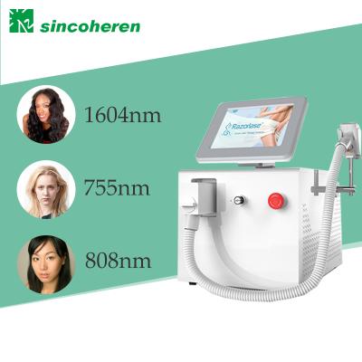 China Portable 808nm Diode Laser Hair Removal Mini Diode Laser Hair Removal Machine for sale