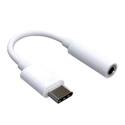 China Top Selling MP3/MP4 Player USB Type C to AUX Audio Cable. 3.5mm Earphone Jack Adapter for sale