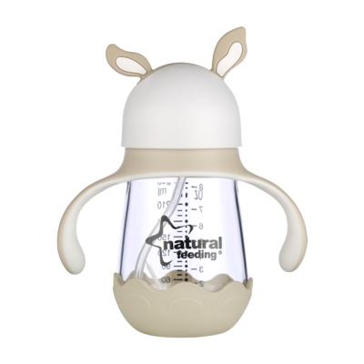 China Custom Wide Self-Conductor Neck Newborn Baby Feeding Bottle BPA Free Baby Feeding Bottle BPA Free for sale