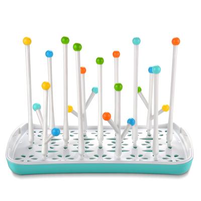 China Wholesale BPA Free BPA Free Baby Feeding Baby Detachable Easy Cleaning Milk Bottle Drying Rack for sale