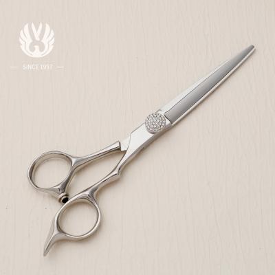 China VG10 Straight Steel Hair Scissors Barber Cutting Tools Professional Popular Barber Scissors for sale