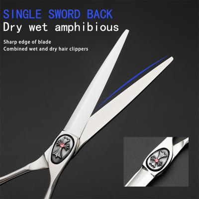 China Joewell Hair Scissors Straight Cross Stylist Hair Scissors Special Tools VG10 Material Scissors for sale