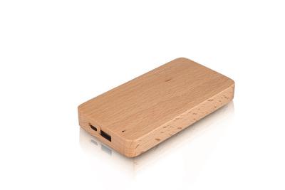 Cina Uscita di legno portatile universale del classico 5V 1.5A della Banca 20000mah di potere del telefono cellulare in vendita