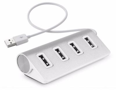 China Eje accionado puerto los 8,8 * 4 * 2.2cm multifuncionales portátiles de la velocidad 4 USB 2,0 en venta