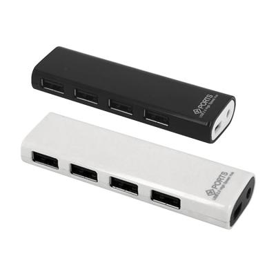 China Ampliador de puerto inalámbrico de Usb de Multiport, plástico ultra fino del ABS del eje del Usb del ordenador portátil 480MBps en venta