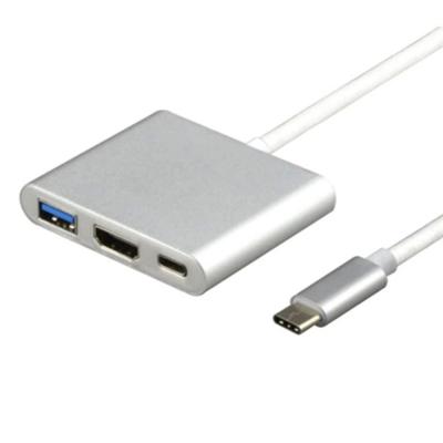 Chine Adaptateur d'Usb C Macbook de HDMI 1080P TVHD, type multi C d'Usb de fonction à l'adaptateur micro d'Usb à vendre