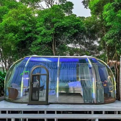 Chine Chambre à bulles en extérieur en polycarbonate Chambre à ciel étoilé maison à bulles transparente pour jardin à vendre