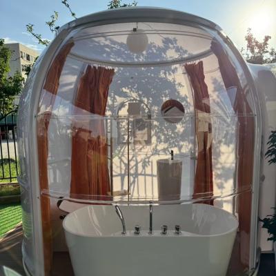 China Hot Selling Bubble House Polycarbonate Transparent Bubble Dome Tent PC Room For Hotel for sale