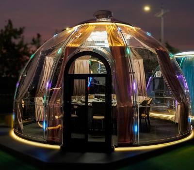 China Tenda de fiesta inflable fácil de montar para acampar Sala de burbujas transparente en venta