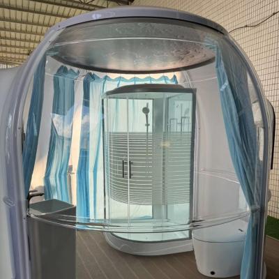 Cina Glamping PVC impermeabile 2.7m Luxury Dome House Tenda bubble dome trasparente in vendita in vendita