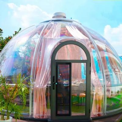 Cina Nuovo Hot Selling Ristorante Casa trasparente PC Prefabbricato Glamping Bubble Dome Case Tenda in vendita