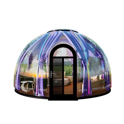 Κίνα Εξερευνήστε το εξωτερικό με το PC Star Room Mobile Scenic Area Camping Spherical Tent Villa Outdoor Homestay Bubble House 3,8m προς πώληση