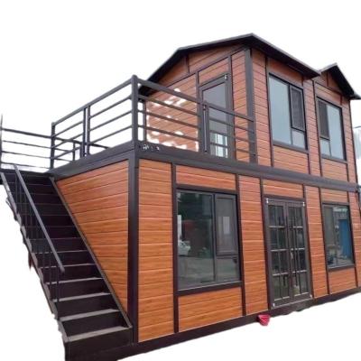 China Villa Prefabricated Building Activity Room Mobile Villa Design Scheme with Steel Structure for sale