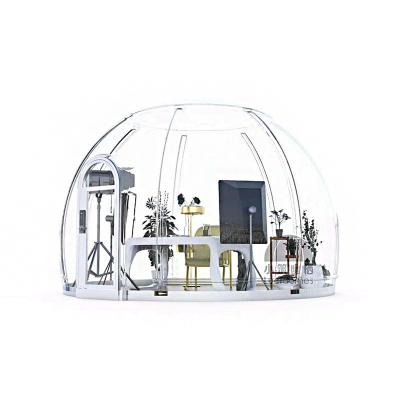 China PC Buiten Bubble House Combinatie voor Camping Hotel Homestay Bar en Transparante Yurt Tent Te koop