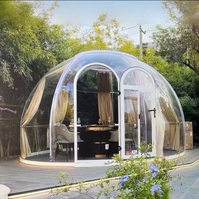 Chine PC Salle de jardin debout Chambres à bulles en verre pour les voyages d'affaires à l'hôtel à vendre