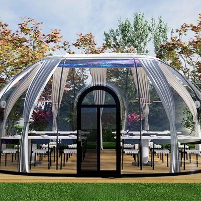 China Transparent Resort Dome House PC Hotel Outdoor Camping Party Tent for sale