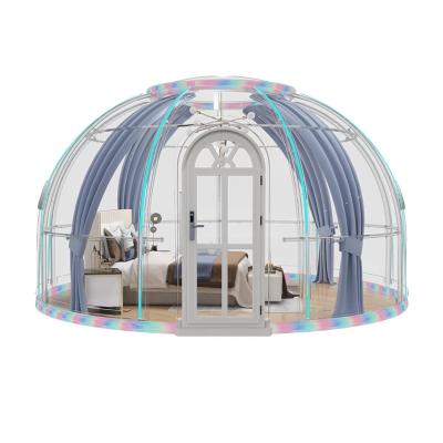 China Transparent Bubble Room PC Hotel Sun Room Coffee Transparent for Romantic Homestay for sale