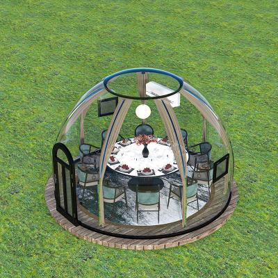 China Camping Home One room one bathroom transparent star empty room Windproof rain outdoor camping tent restaurant dessert house for sale