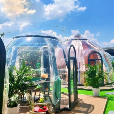 China PC Bubble House Outdoor Transparent Spare Room Homestay Hotel Dining Outdoor Courtyard Mobile for sale