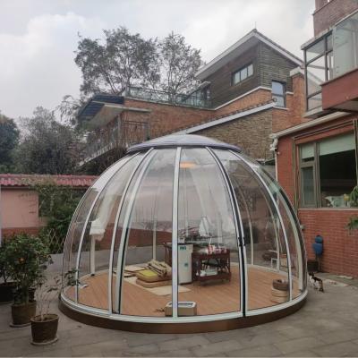 China Mobile room theme restaurant Scenic area  room outdoor transparent sun room for sale