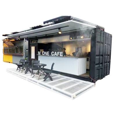 China Container Cafe Converted Container Shop Commercial Street Container for Supermarket Convenience Store for sale