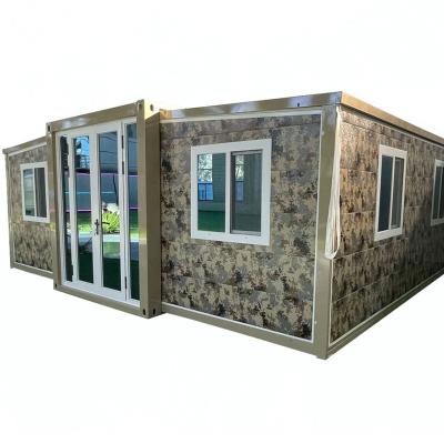 China Camouflage Container Activity Board Room 3 Bedroom 1 Living Room Foldable Mobile Container for sale