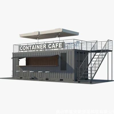 China Container Mobile Room Movable Quick-assembly Container House Temporary Residential Housing Commercial Street Villa for sale