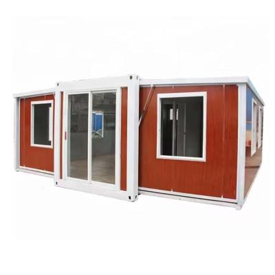 China Double wing folding expansion room container mobile room for sale