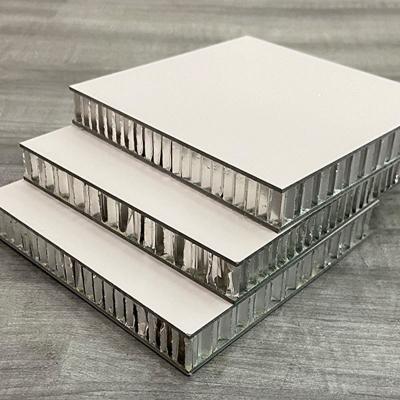 China Exterior Wall Cladding Building Facade Panel White Limestone Tile Aluminum Honeycomb Stone Panels with Foil Decoration for sale